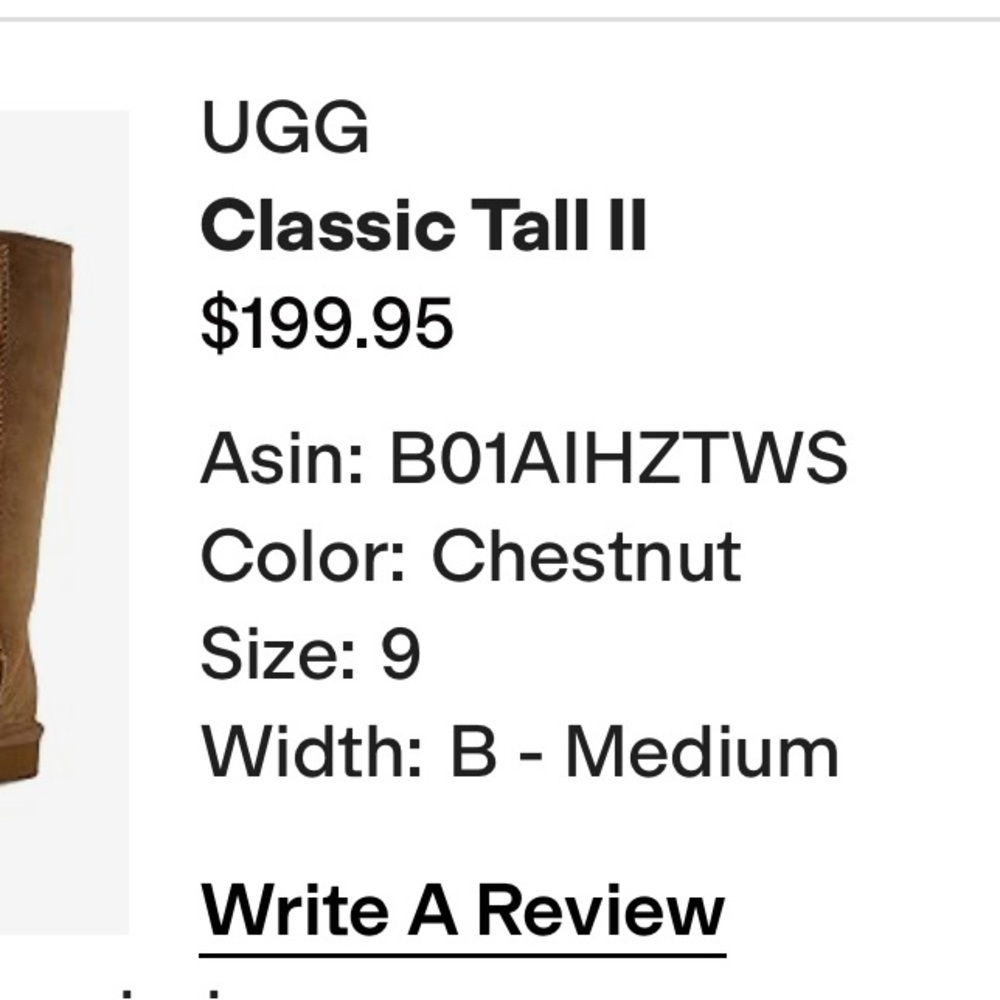 UGG Classic Tall II Chestnut Boots Women’s Size 9 - Picture 9 of 9